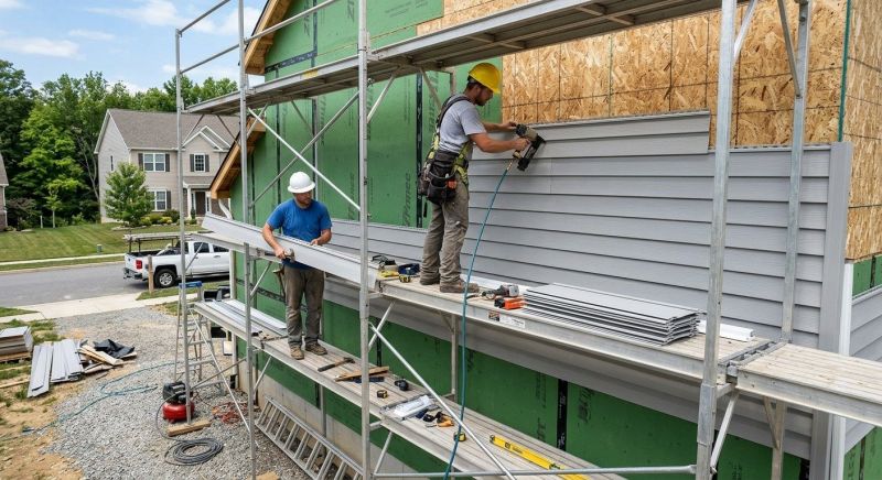 Vinyl Siding Installation in Chapel Hill, NC