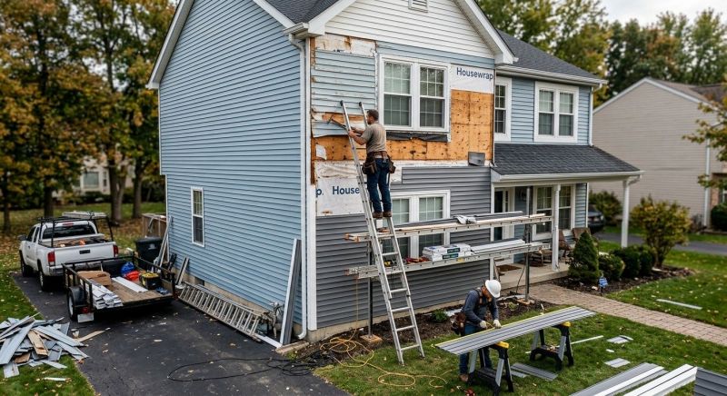 Vinyl Siding Installation in Gibsonville, NC