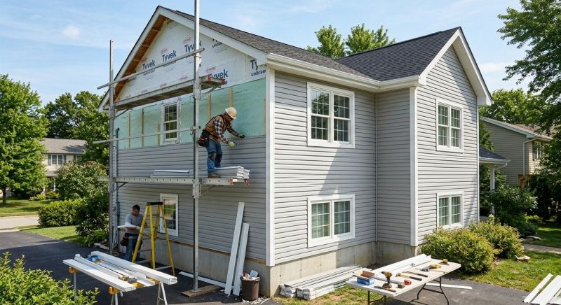 Vinyl Siding Installation in Haw River, NC