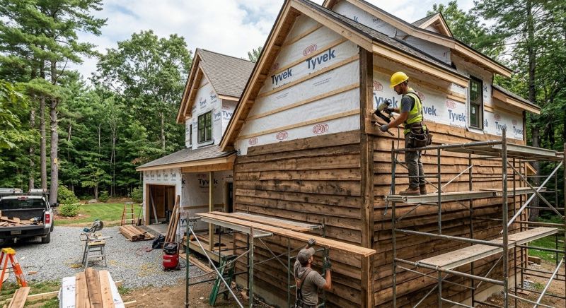 Wood Barn Siding Installation in Alamance County, NC