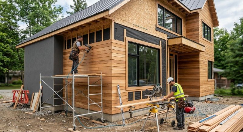 Wood Barn Siding Installation in Alamance County, NC