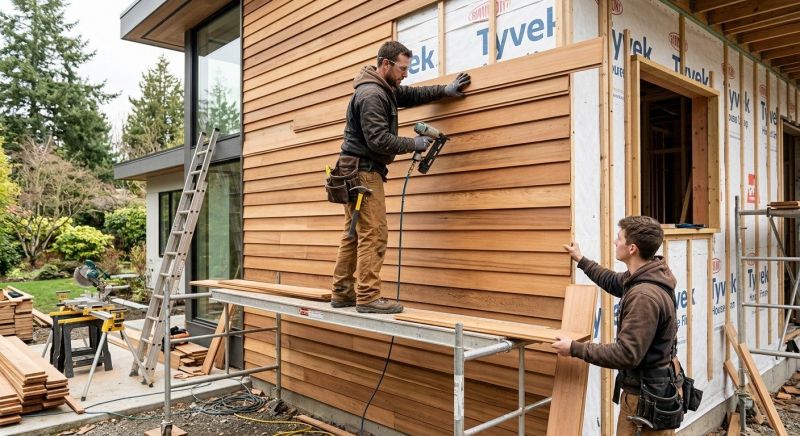 Wood Cladding Installation in Browns Summit, NC