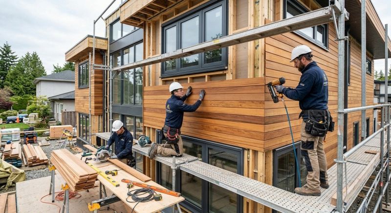 Wood Cladding Installation in Gibsonville, NC