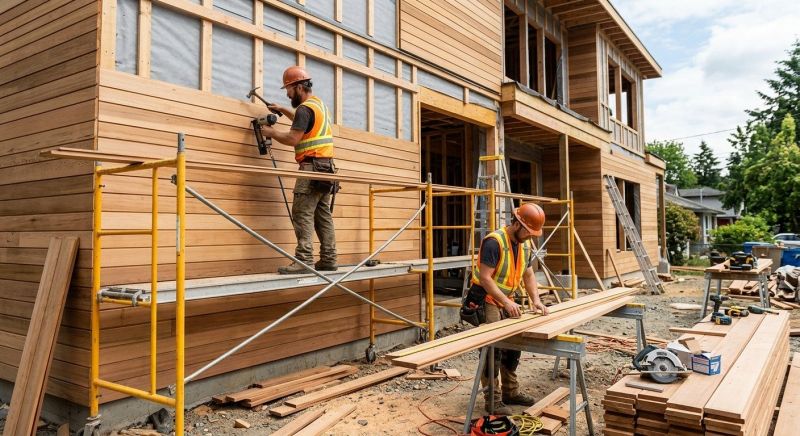 Wood Cladding Installation in Yanceyville, NC