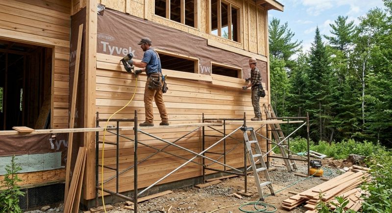 Wood Siding Installation in Burlington, NC