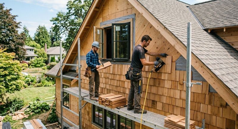 Wood Siding Installation in Chapel Hill, NC