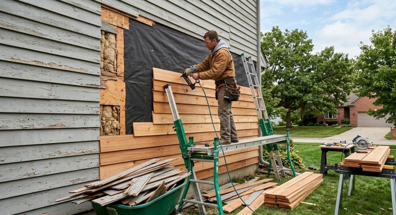 Wood Siding Installation in Chapel Hill, NC