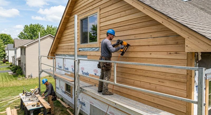 Wood Siding Installation in Rougemont, NC