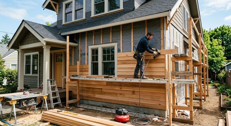 Wood Siding Replacement in Burlington, NC