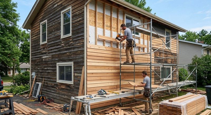 Wood Siding Replacement in Rockingham County, NC